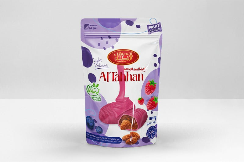 Dates With Almond Blueberry Chocolate Covered 100 GM