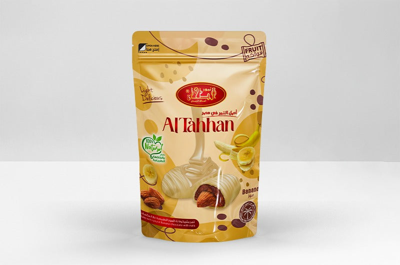 Dates With Almond Banana Chocolate Covered 100 GM